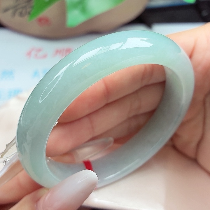 未镶嵌手镯翡翠59-60圈口