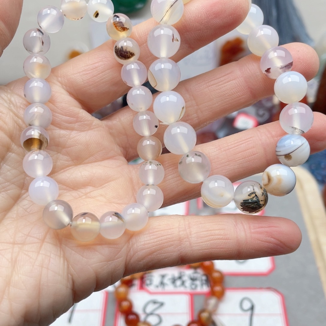 玛瑙/玉髓颈饰合金赶*者