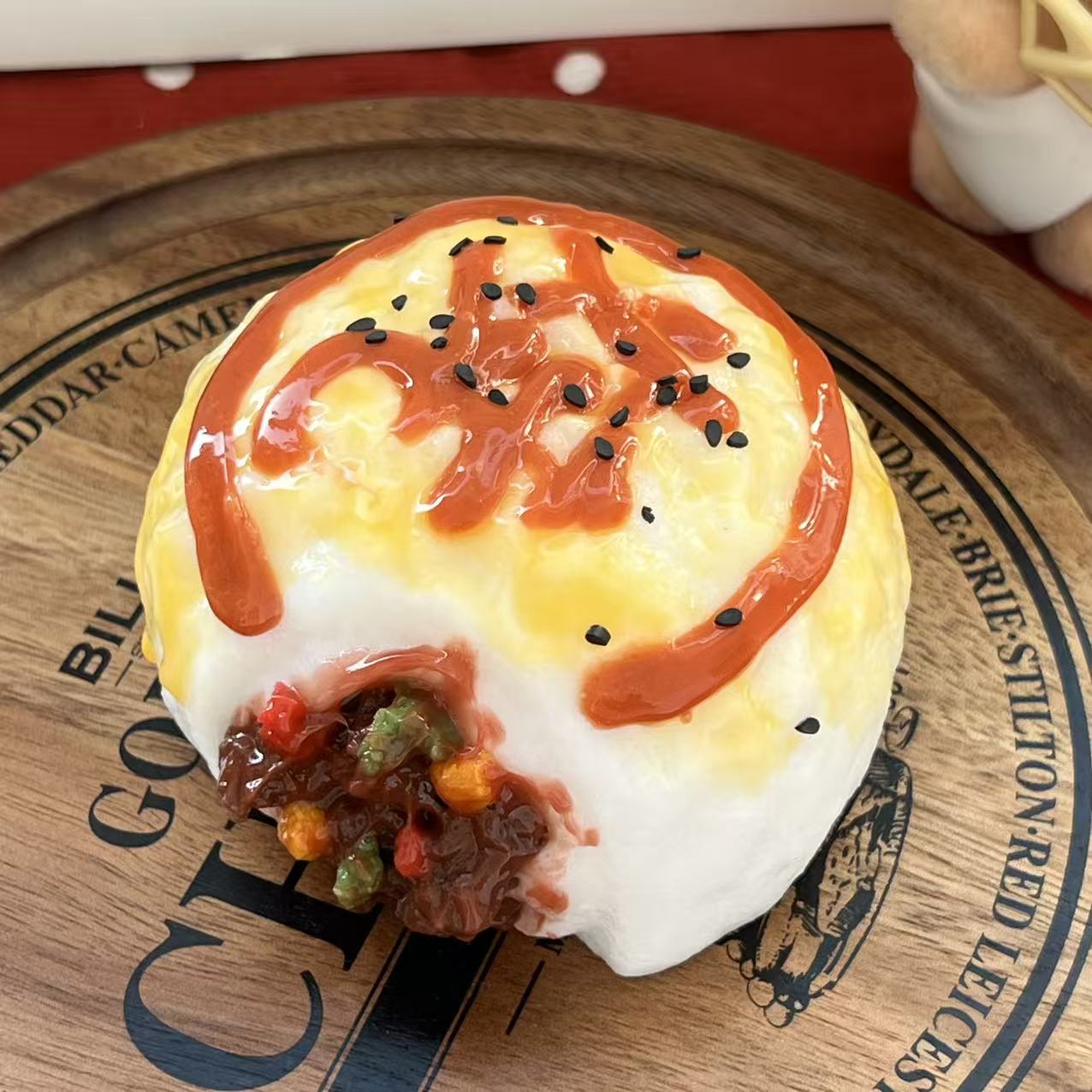 糯米泥【小炒黄牛肉烧包】喜仔yummy食品级硅胶捏