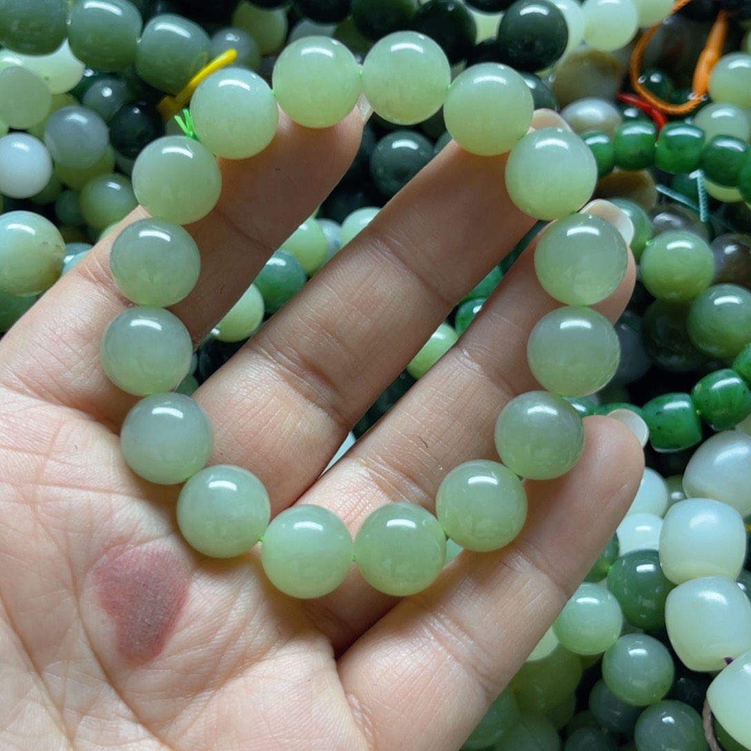 和田玉手链未镶嵌