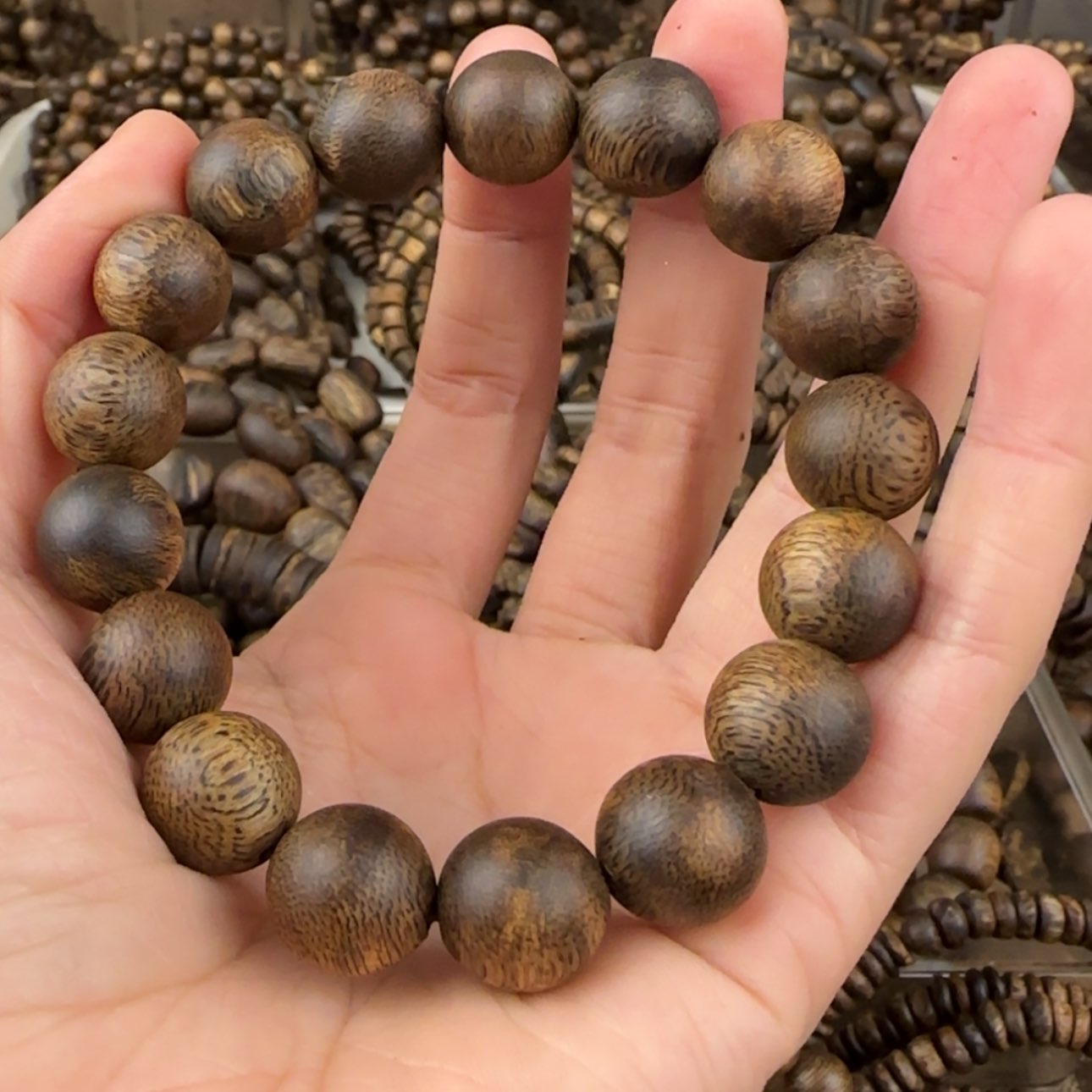 【闪购商品】沉香手串远**风奇楠手串13.2克卡1.2