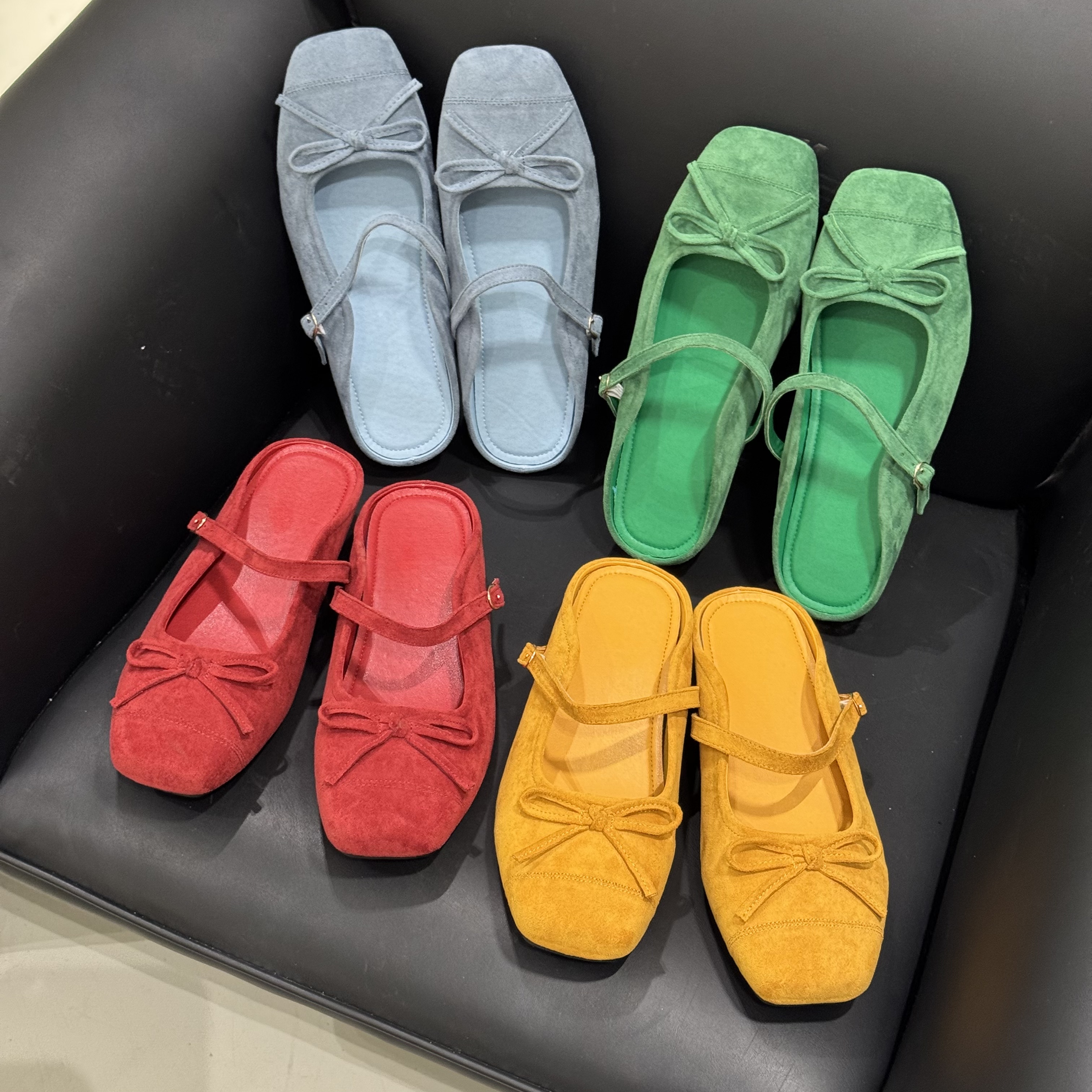 【胖福福大码女鞋】包头拖鞋女夏外穿新款百搭防滑复古半拖勃肯鞋子