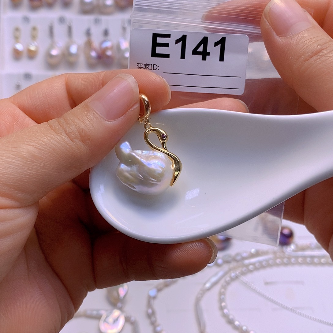 淡水珍珠颈饰银S925镶嵌