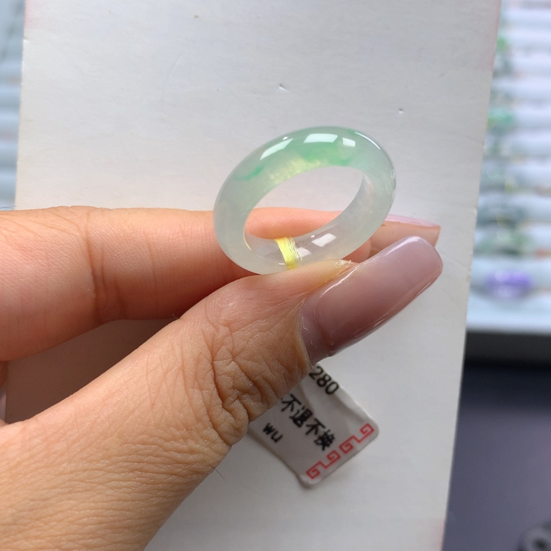 未镶嵌戒指翡翠13/14号