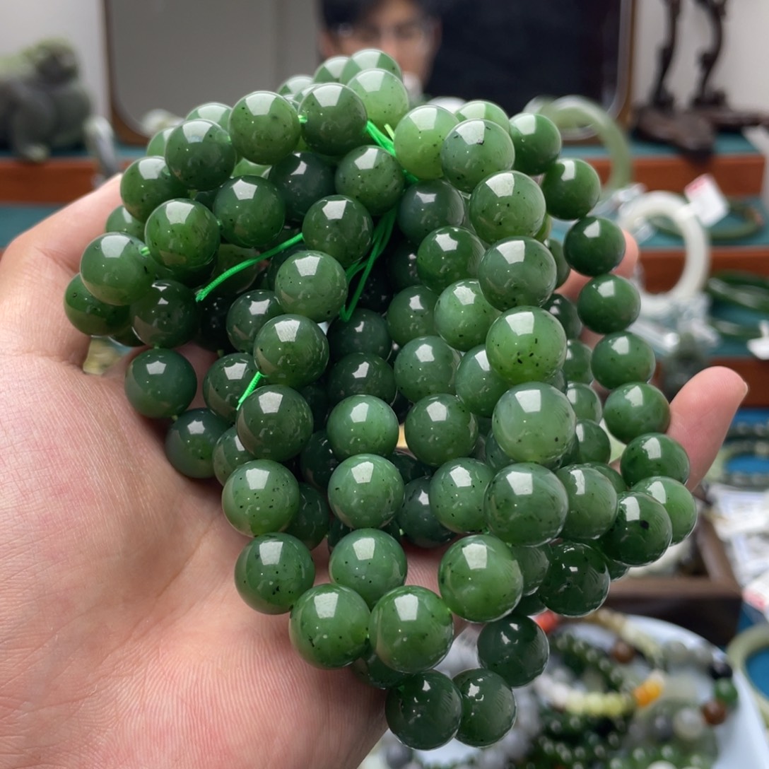 手链未镶嵌和田玉多样性发其一