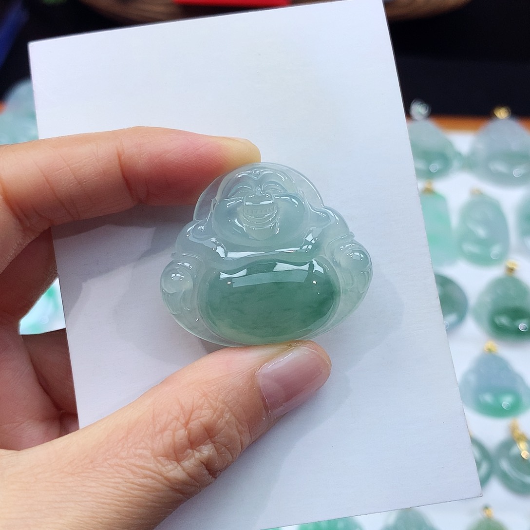 翡翠未镶嵌颈饰翡翠吊坠