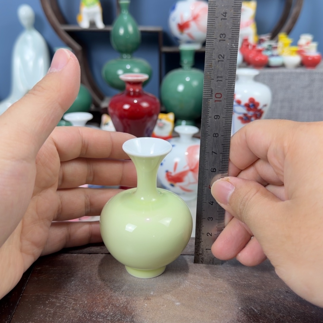 陶瓷手工小花器摆件