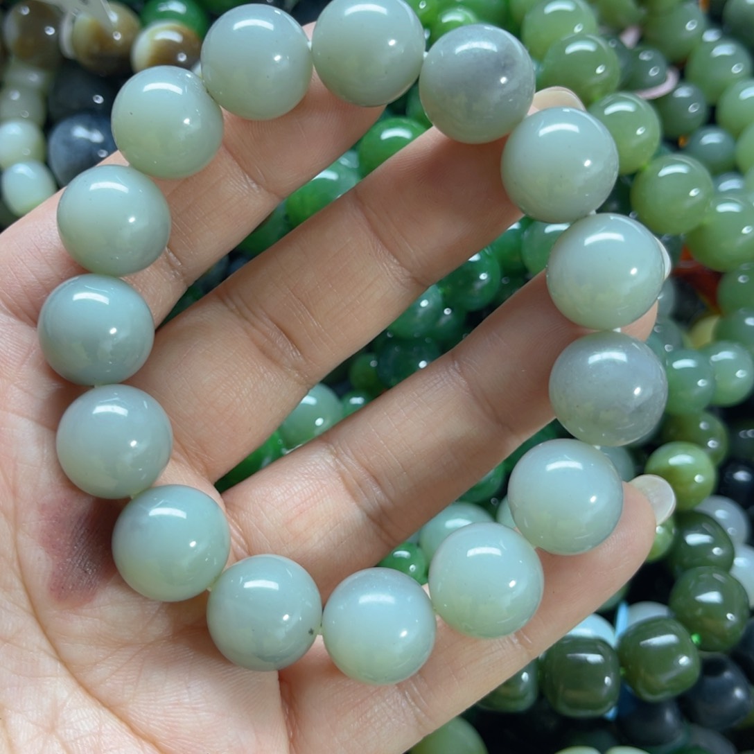 和田玉手链未镶嵌