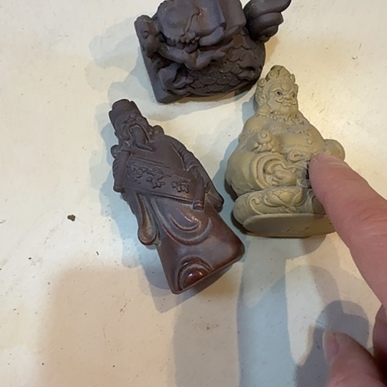 紫砂茶宠雕塑瑕疵茶宠