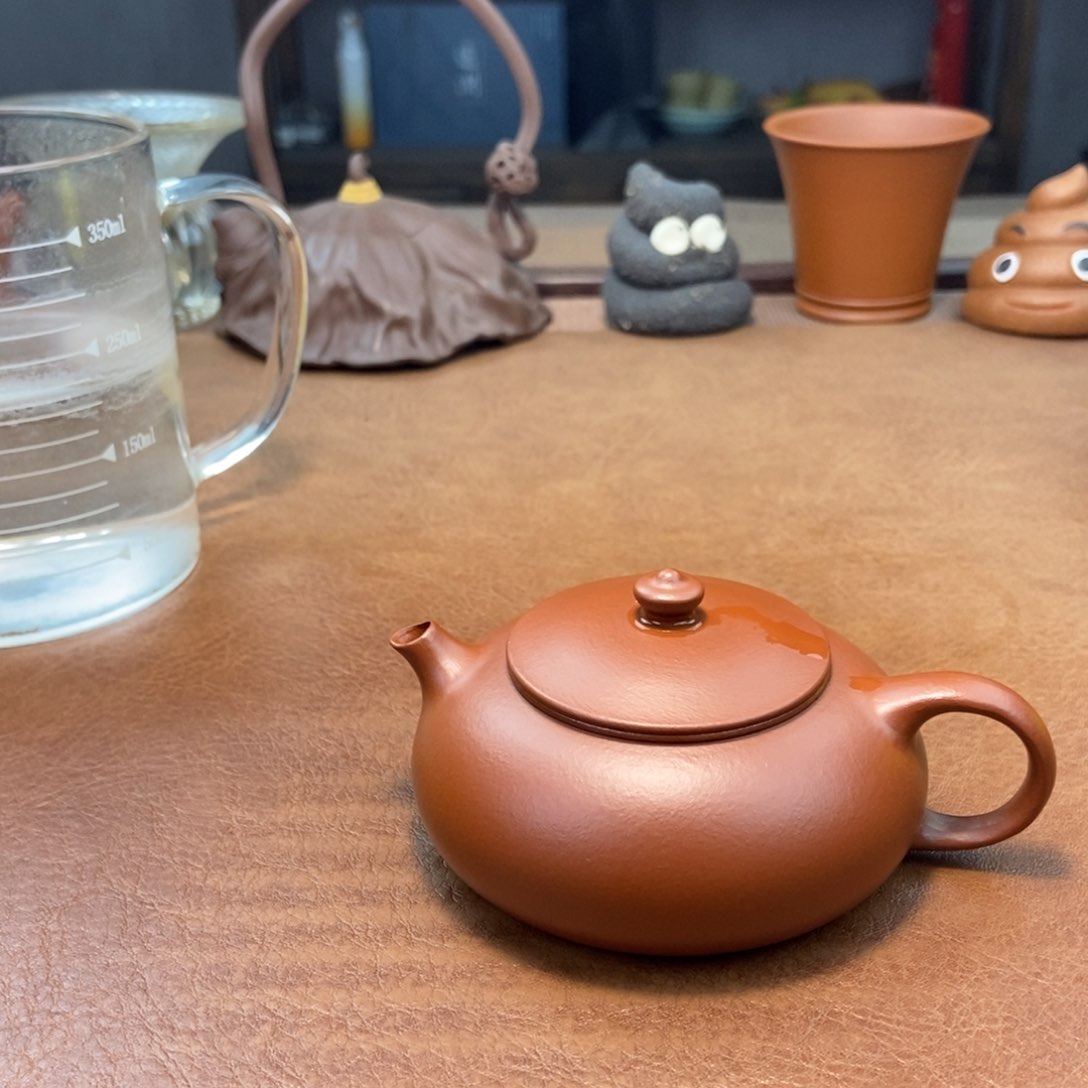 紫砂茶壶寒江紫砂壶