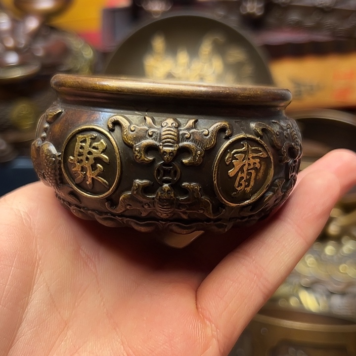 精美铜器摆件下单