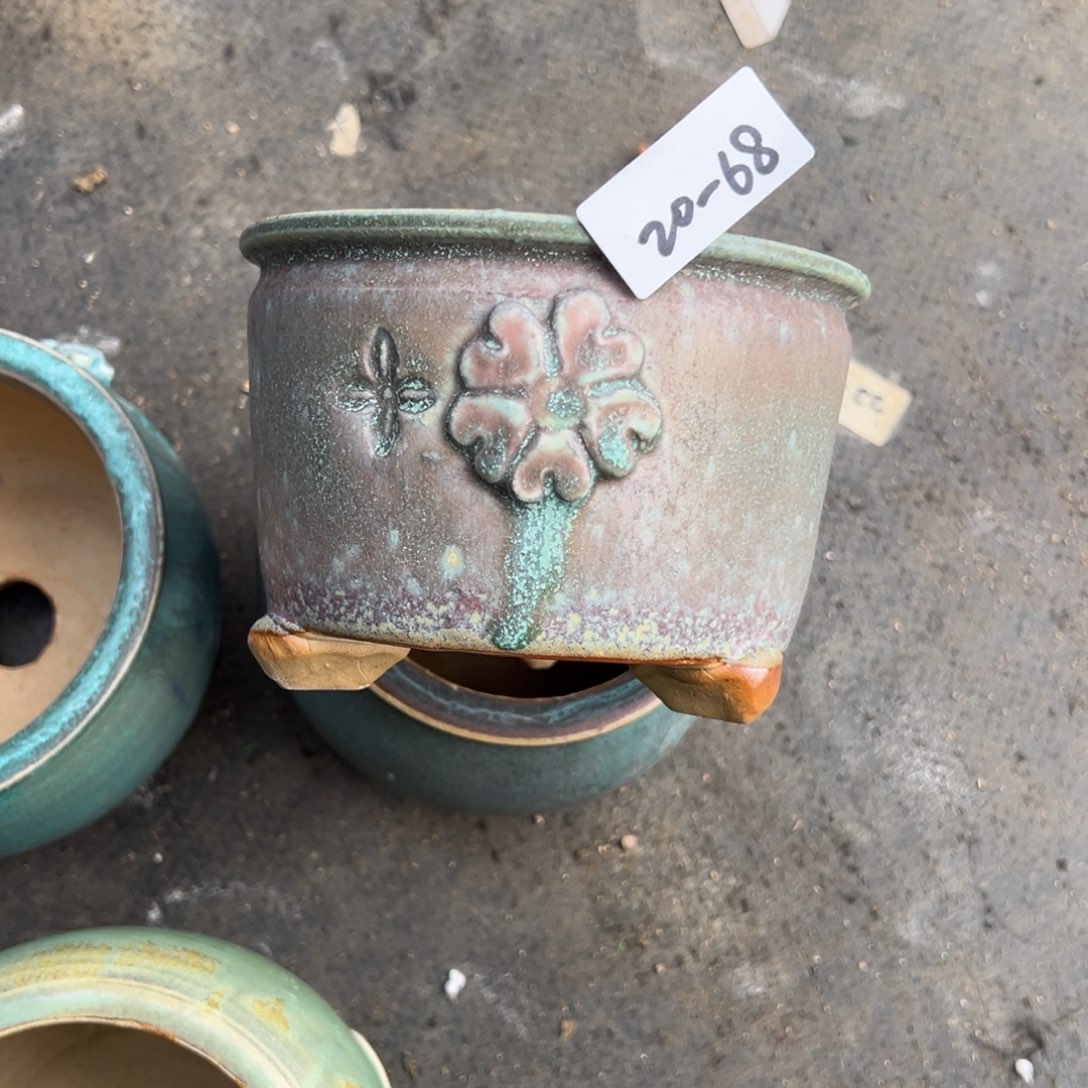 20-68花盆小鹿园艺