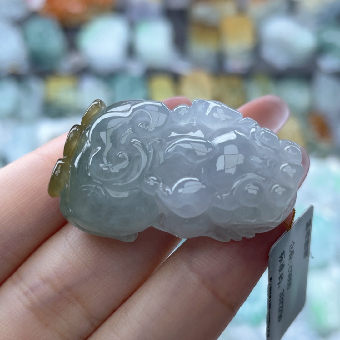 颈饰未镶嵌翡翠貔貅6