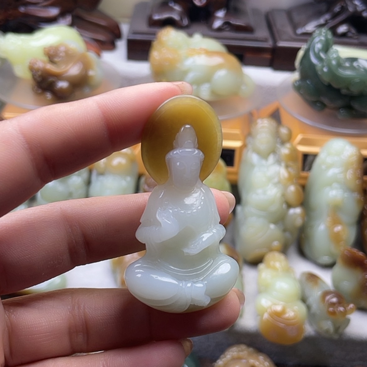 【闪购商品】和田玉未镶嵌挂件