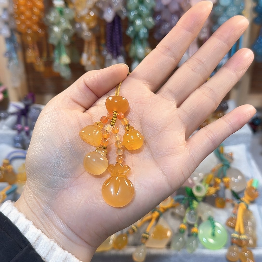 玛瑙/玉髓挂件未镶嵌命*依