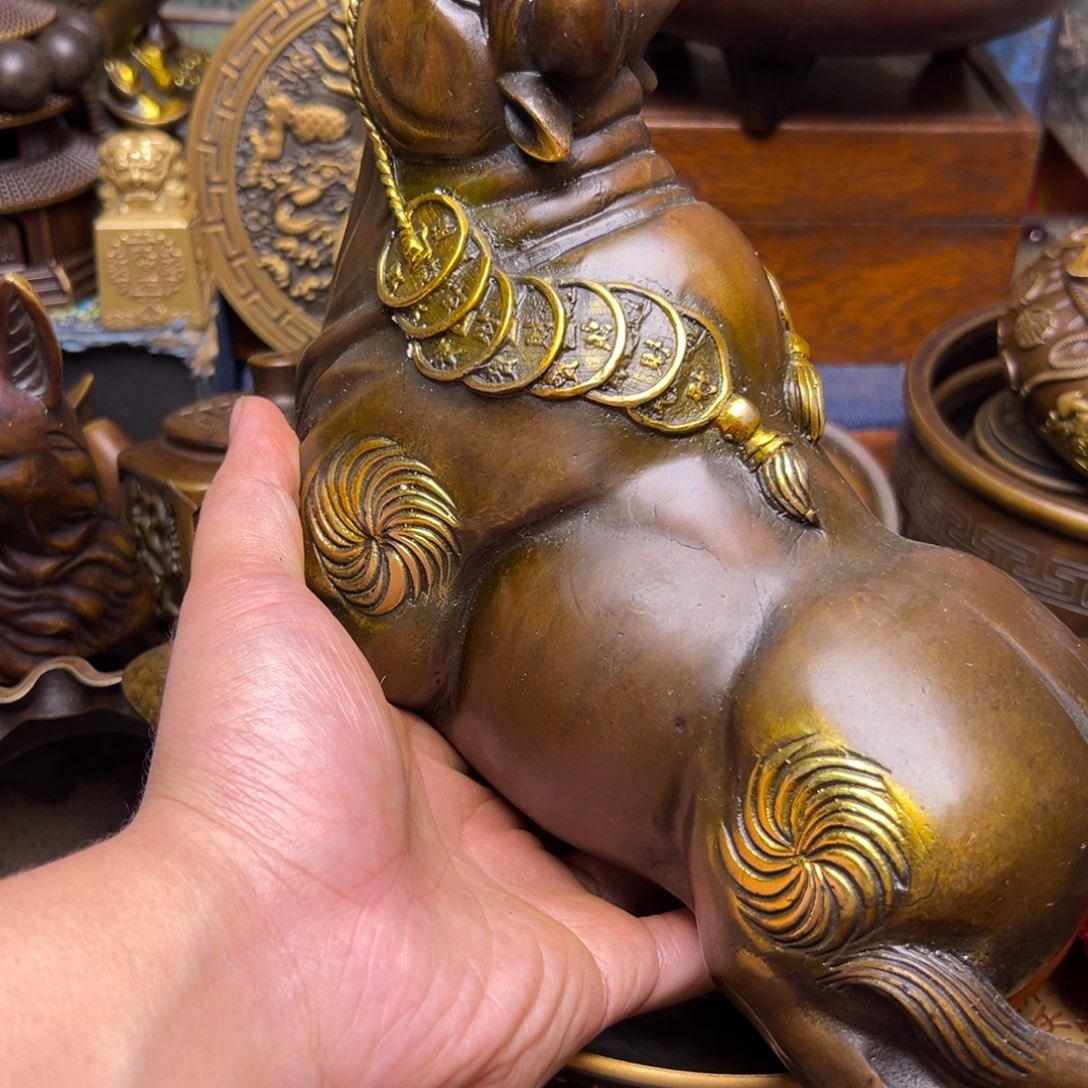 精美铜器，点击下单