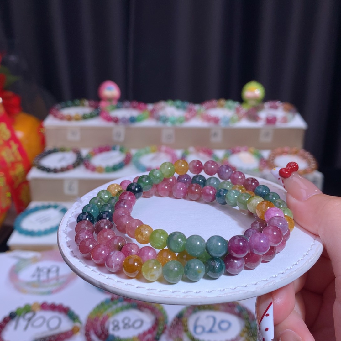 碧玺手链未镶嵌碧玺