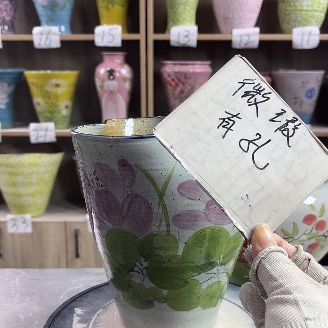 景德镇陶瓷花盆花盆