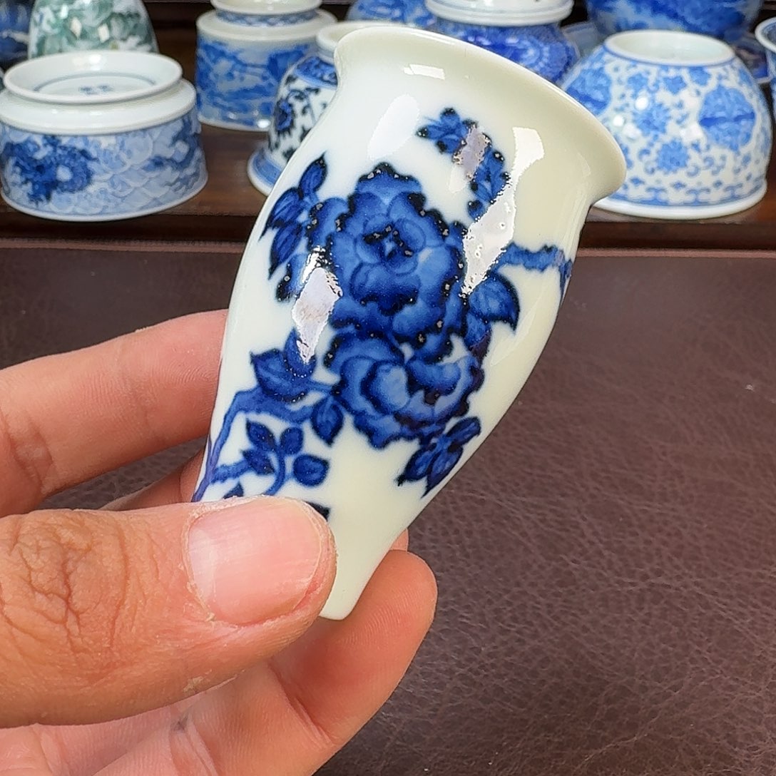 瓷片当代景德镇陶瓷手绘茶具