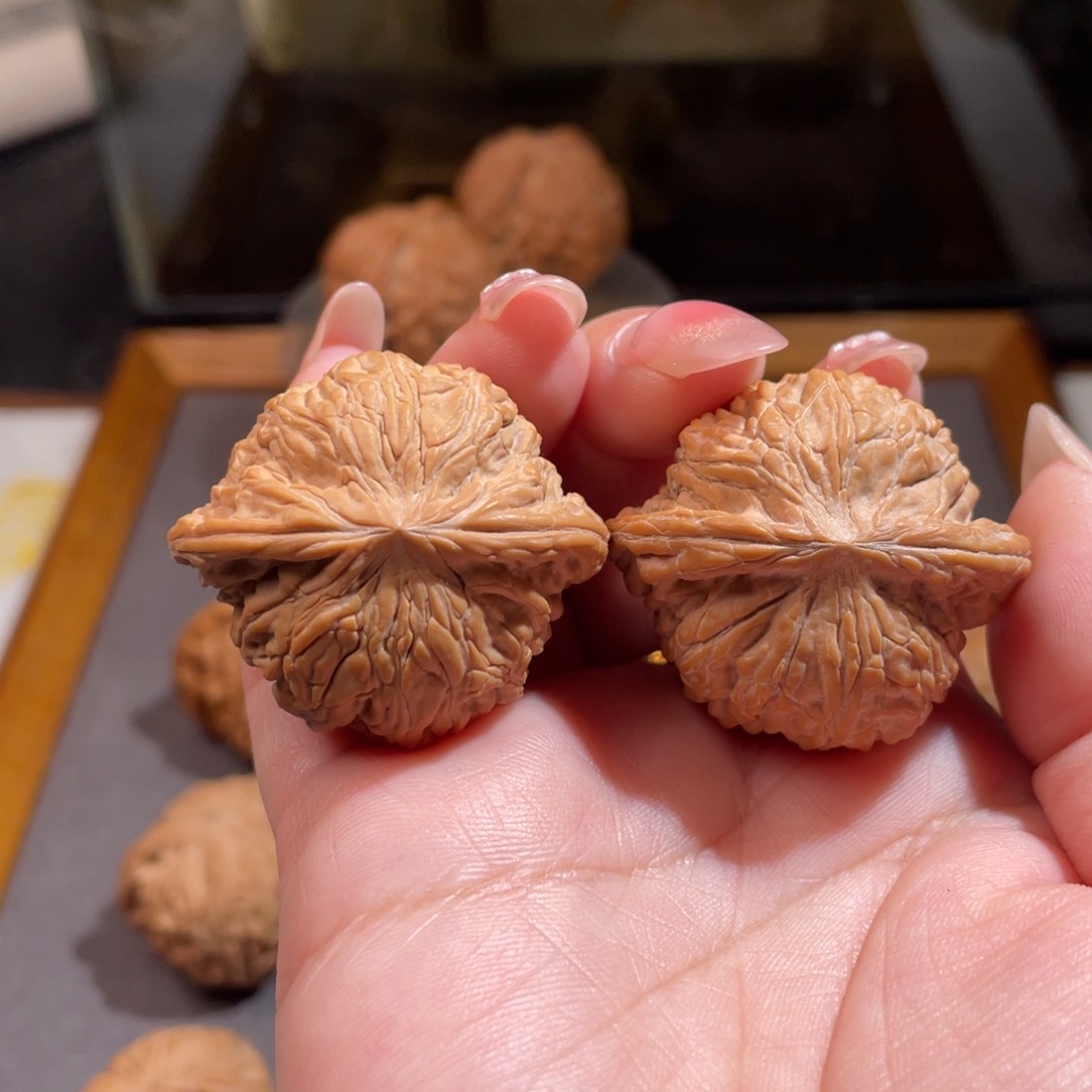 文玩核桃吊坠38磨盘