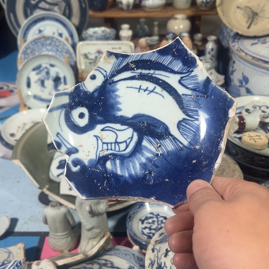 瓷片瓷片标本，全场包邮