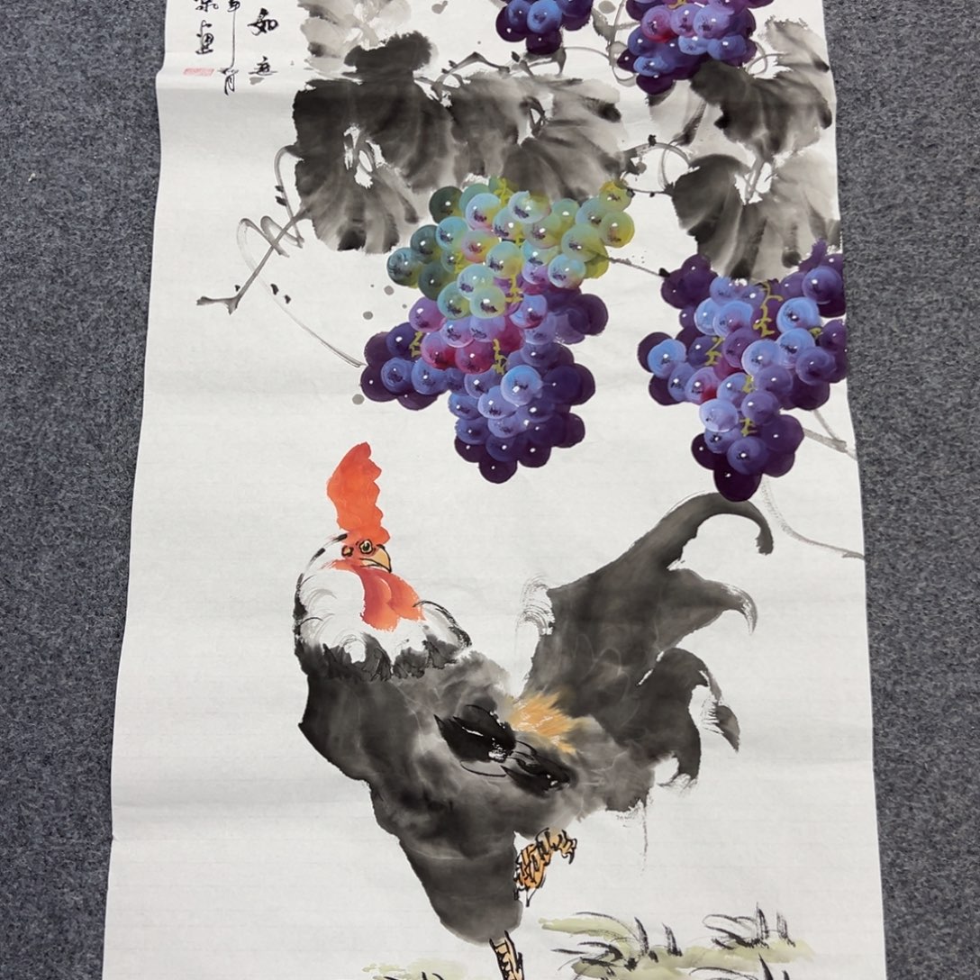 国画国画，纯手绘作品
