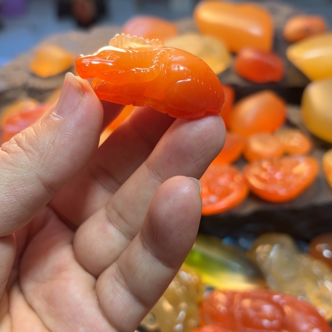 石英质玉挂件未镶嵌随*