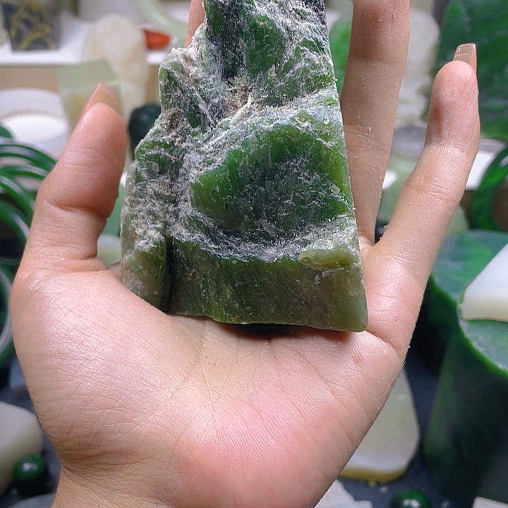 和田玉未镶嵌珠宝半成品