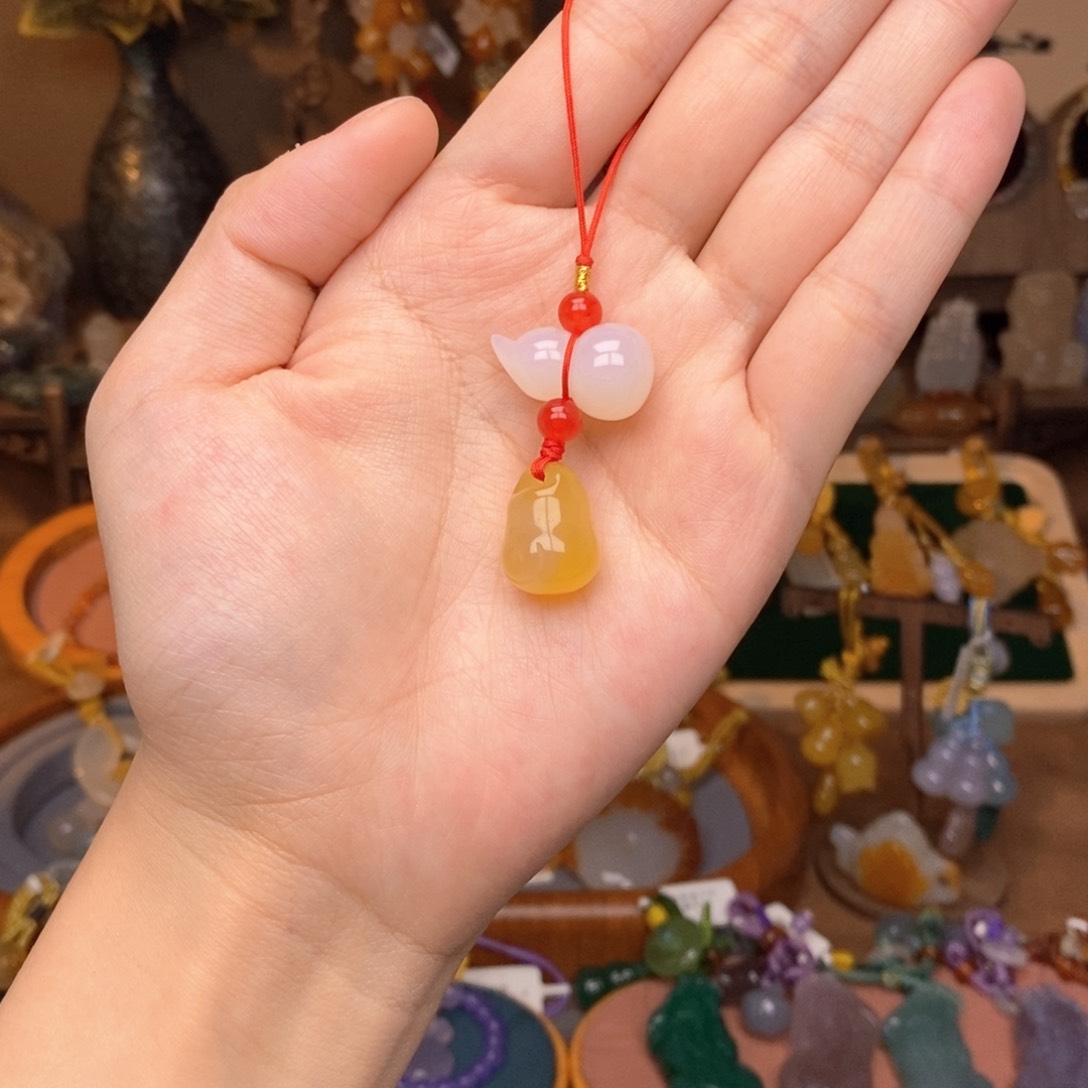 玛瑙/玉髓车挂未镶嵌66666666666