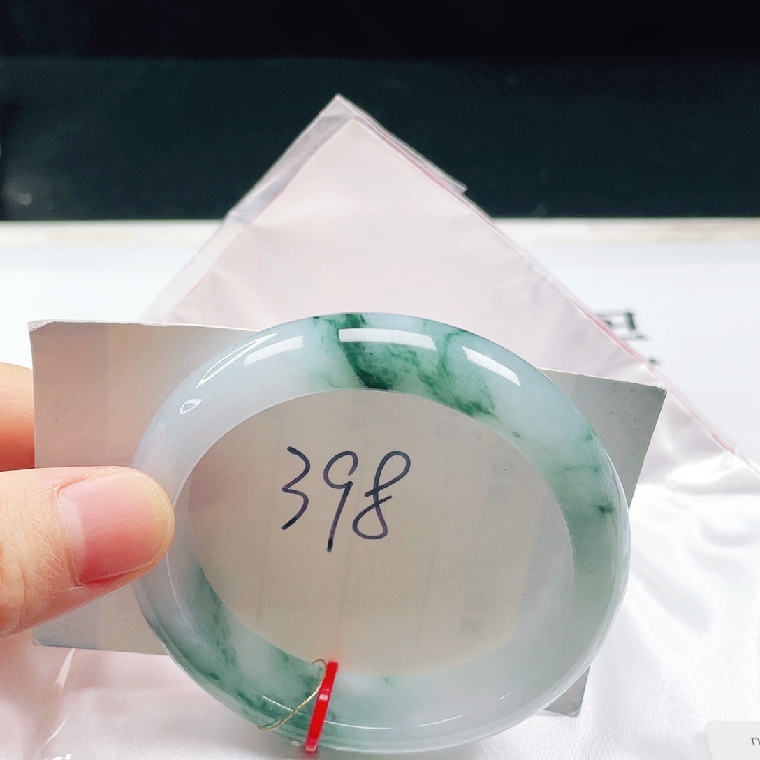 翡翠未镶嵌手镯57➕圈口