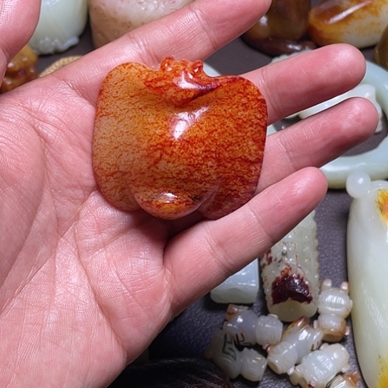 【闪购商品】未镶嵌和田玉挂件隆*堂