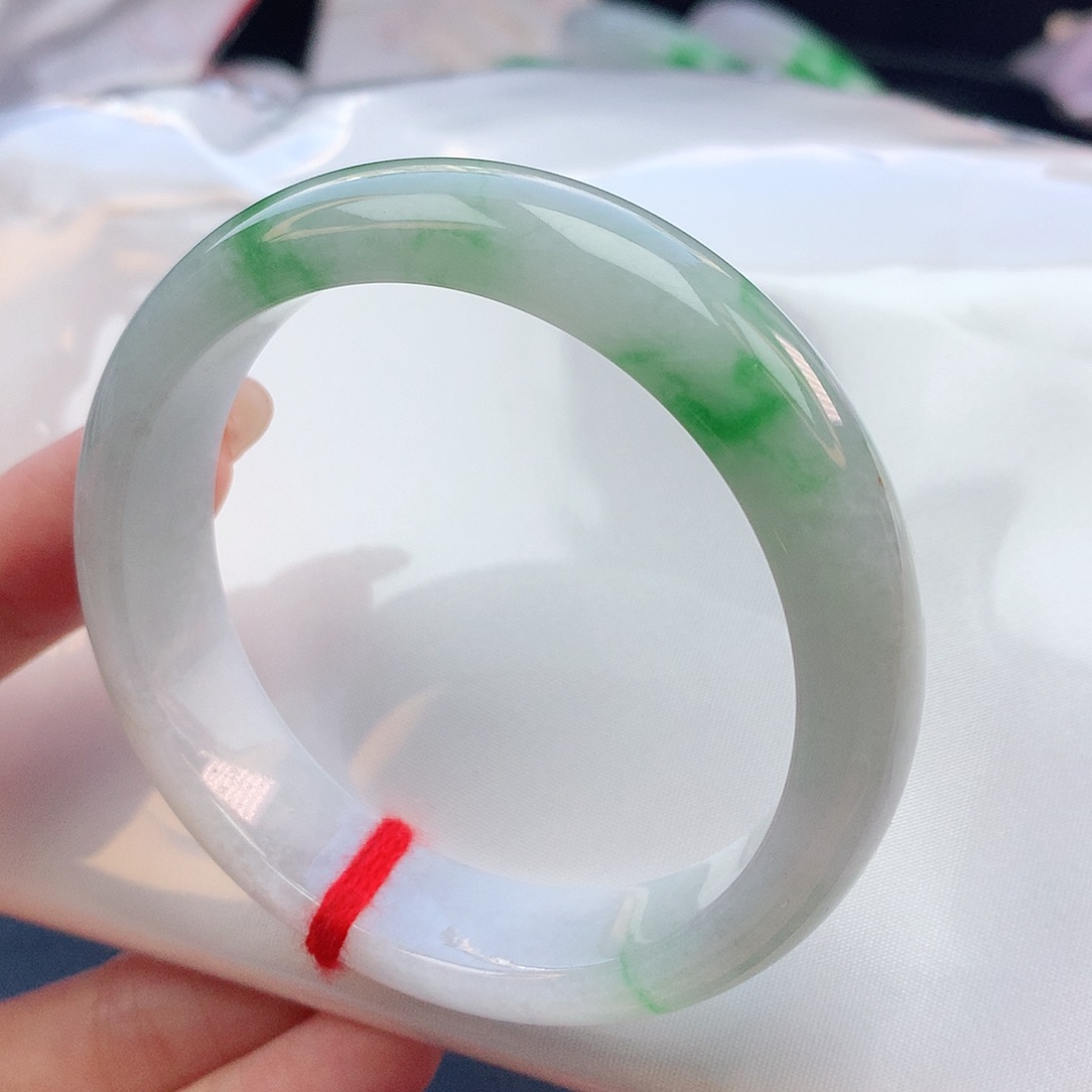 翡翠手镯未镶嵌55圈口880538