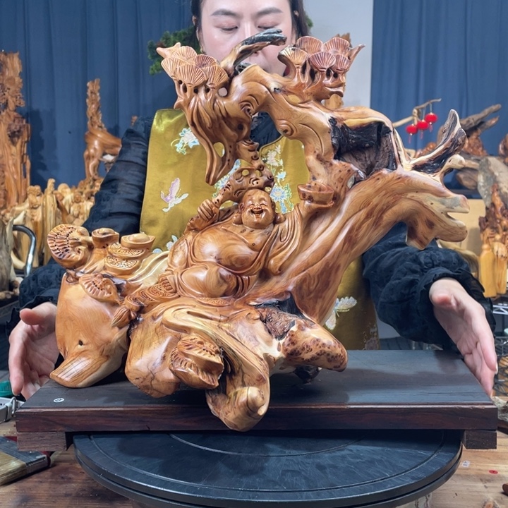 柏木（崖柏）随型摆件