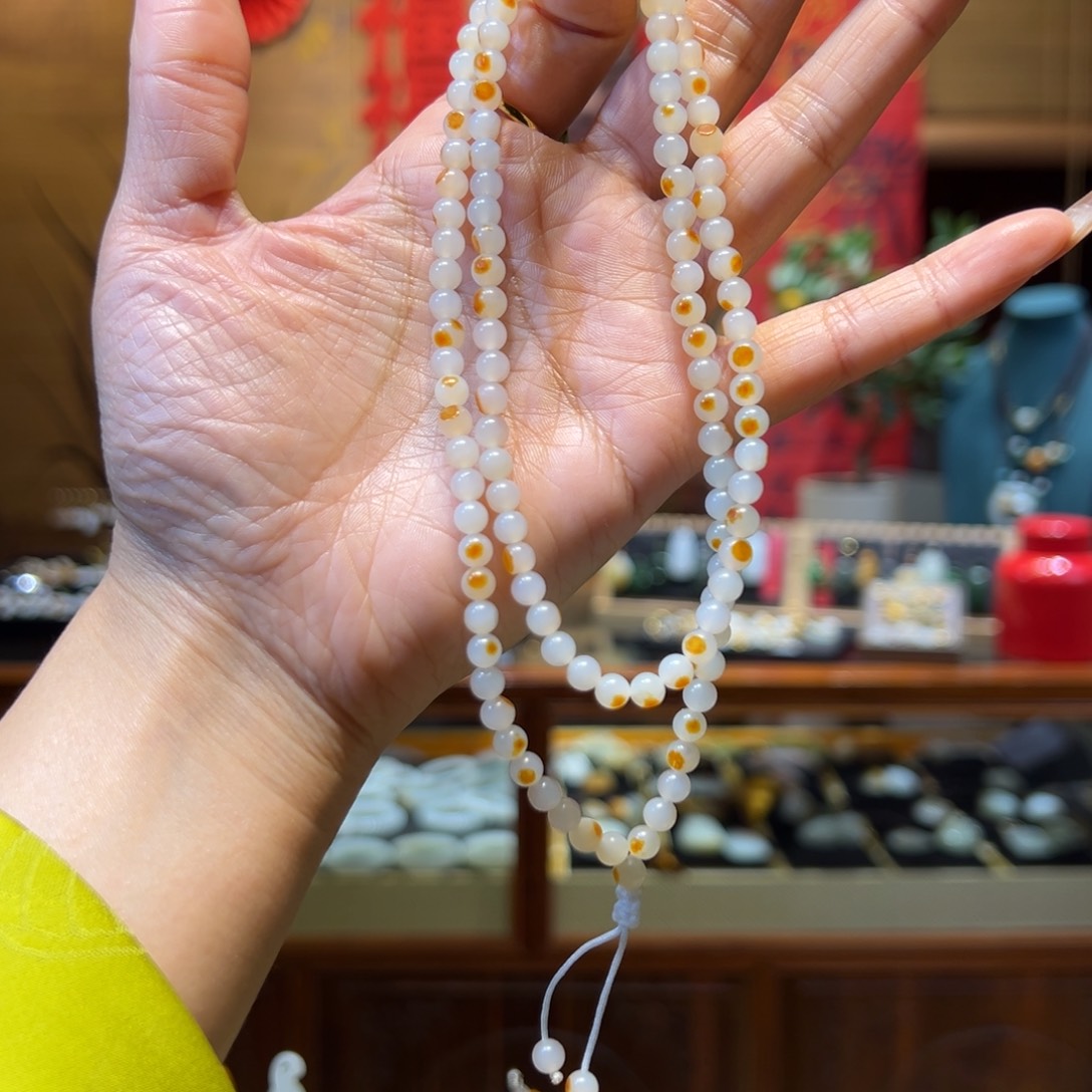 和田玉手链未镶嵌5