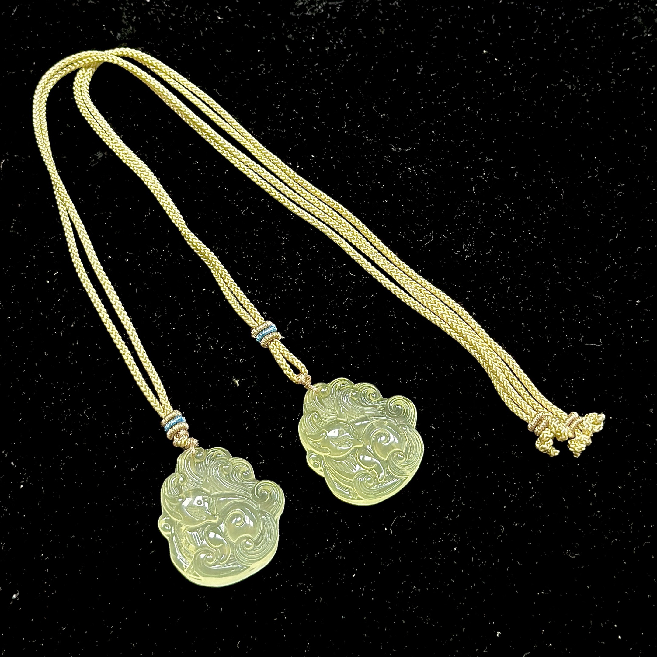 【DZ】利比亚黄金陨凤九吊坠（多样性发其一）