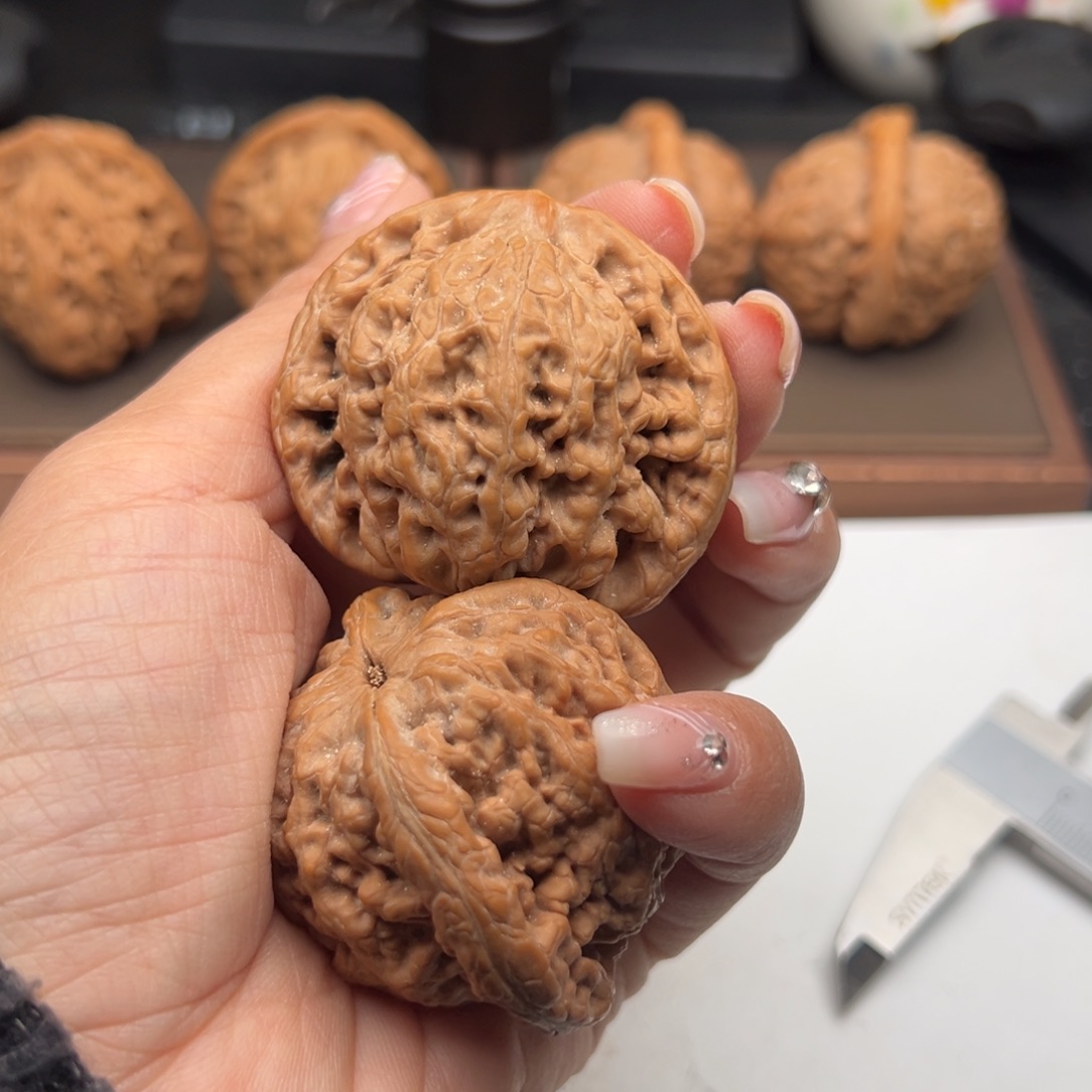 文玩核桃把件金公子46