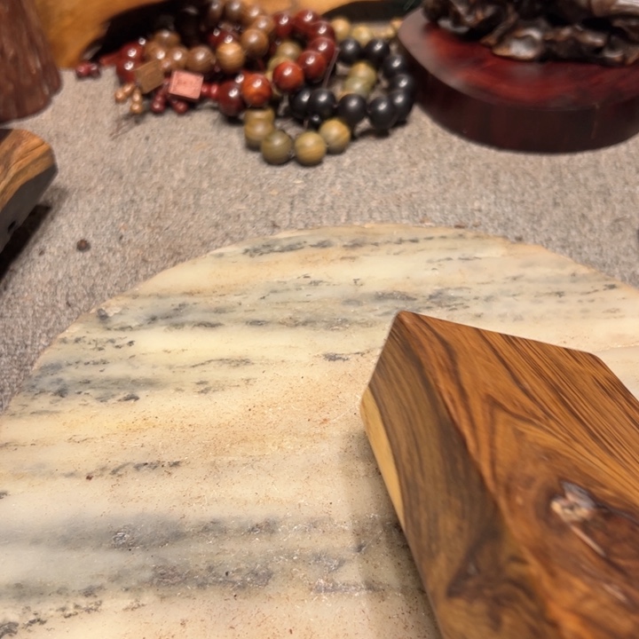 好***连紫檀木类端景台檀香