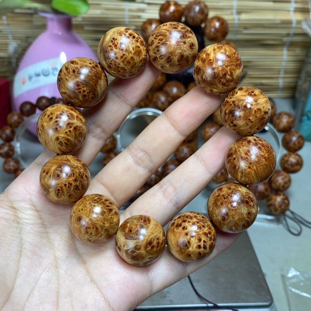 智***能柏木（崖柏）手串/手链