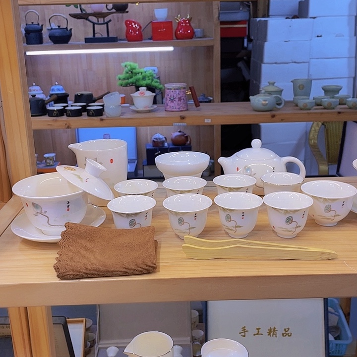 吉祥羊脂玉套装套装