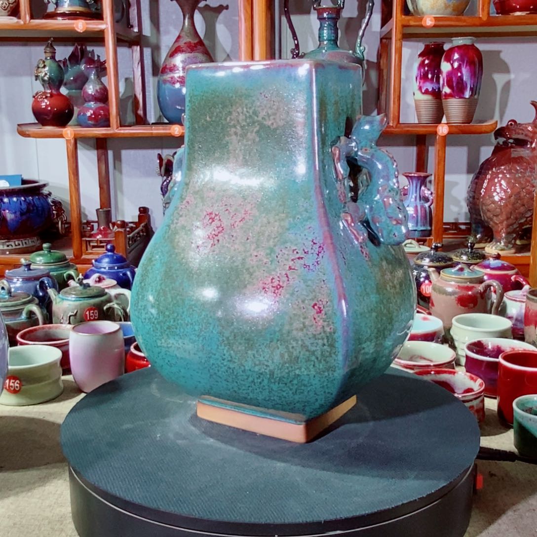 摆件神垕镇原产地钧瓷！