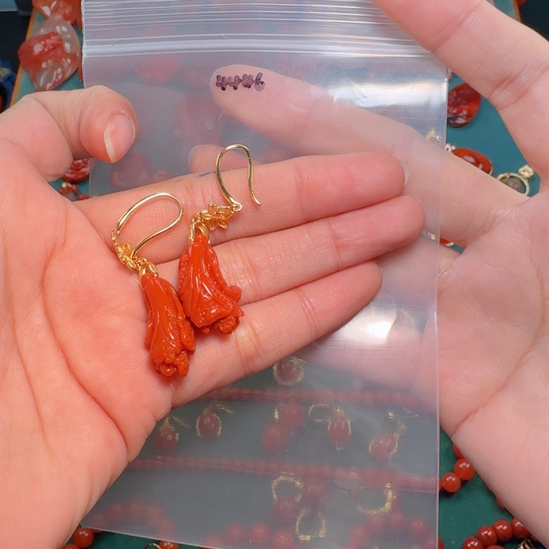 南红玛瑙南红银S925镶嵌