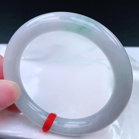 翡翠手镯（圆镯）未镶嵌43号