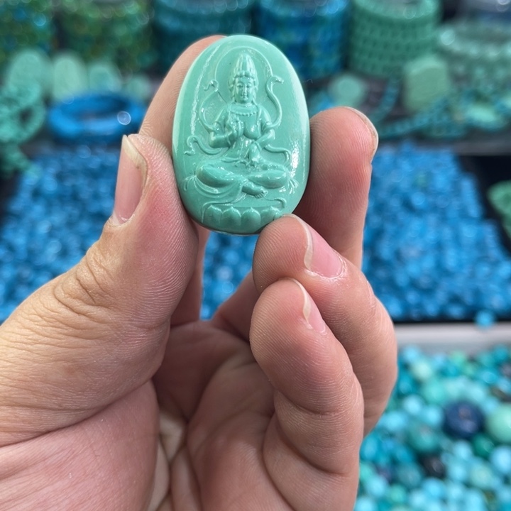 菱锰矿珠宝半成品未镶嵌