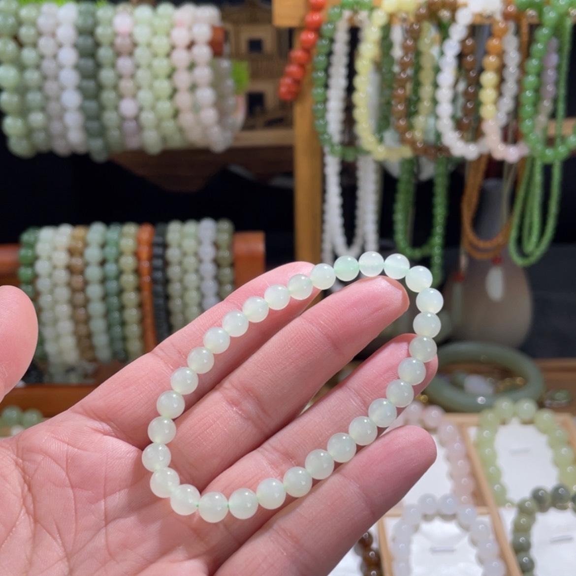 【闪购商品】和田玉手串未镶嵌