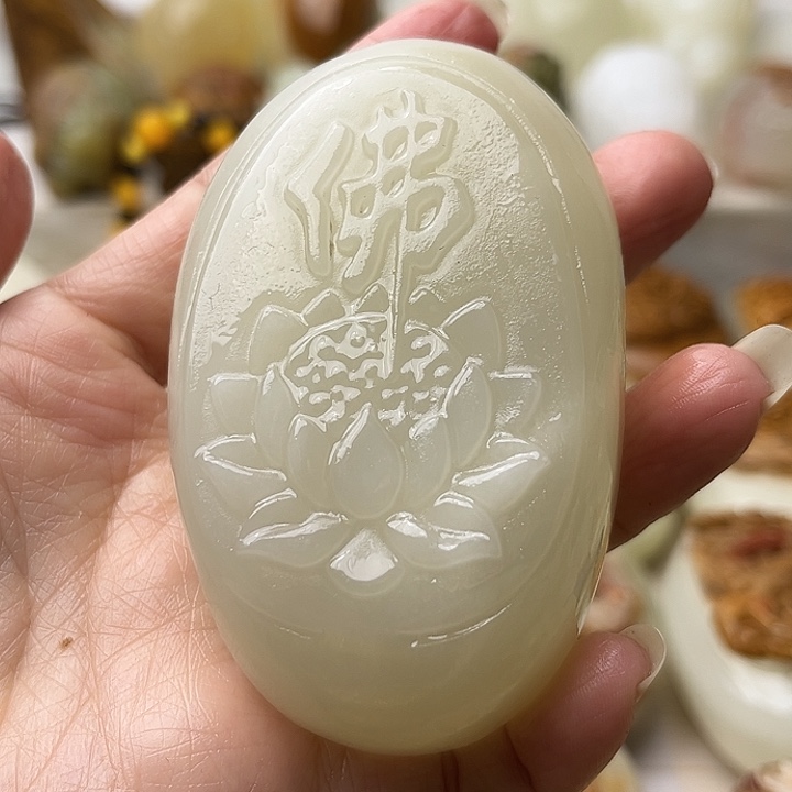 石材古青石不退换佛莲