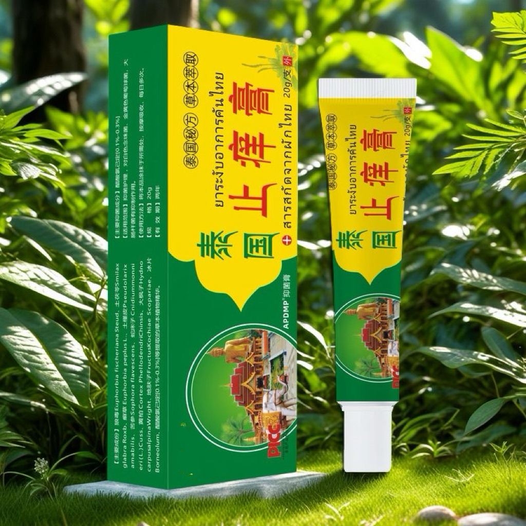 【拍5单发6单】【天一补贴】泰国止痒膏植物草本精粹护肤乳膏