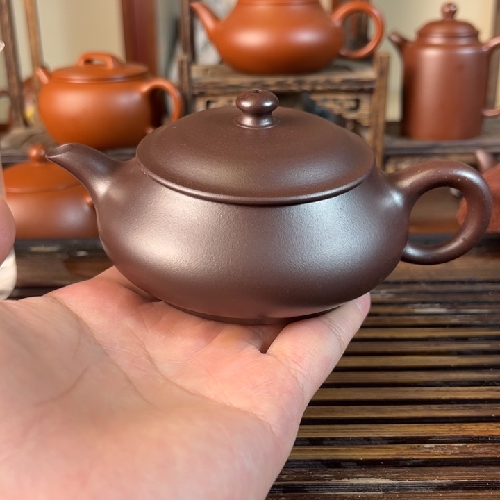 茶壶紫砂原矿紫砂手工制作