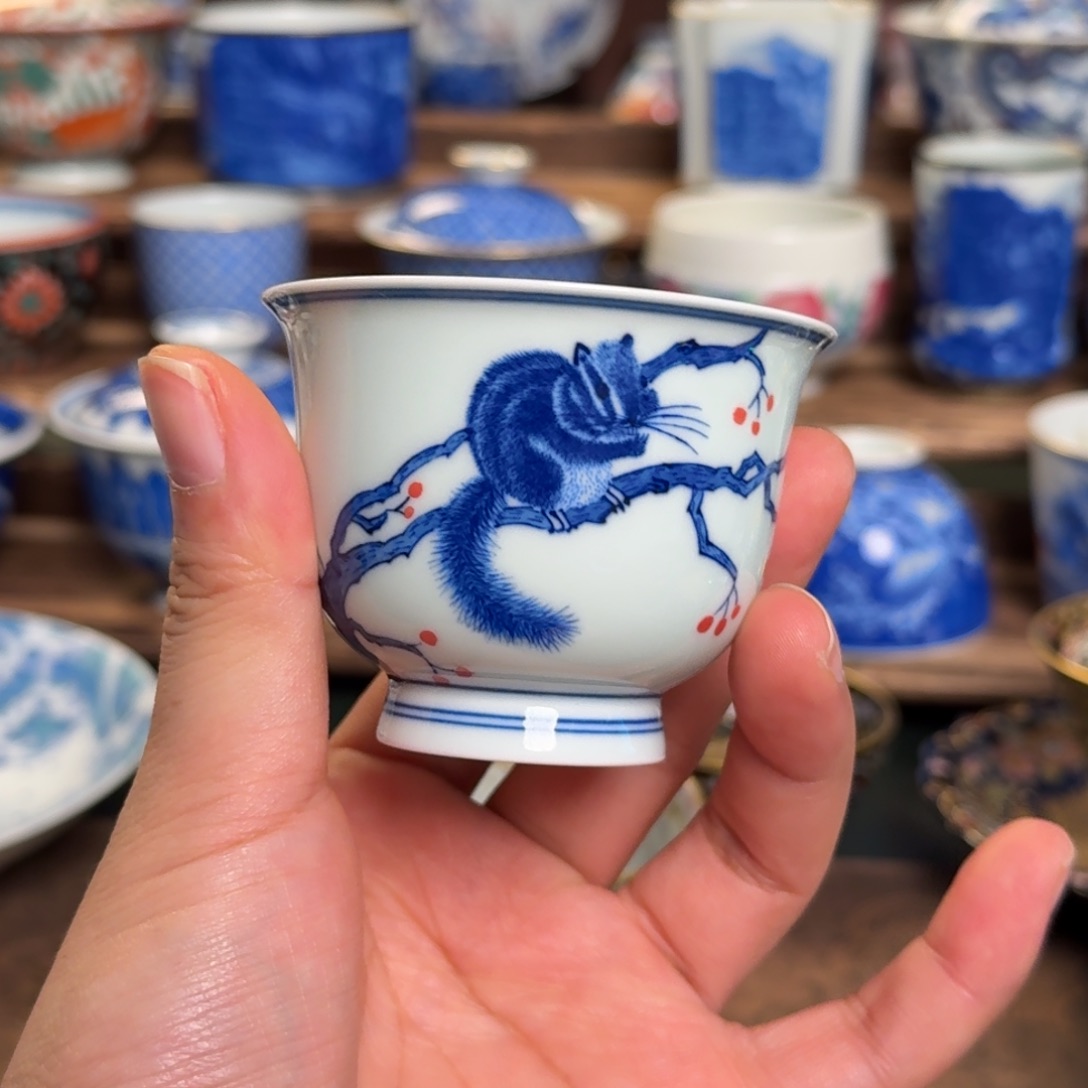 纯手工手绘陶瓷茶具