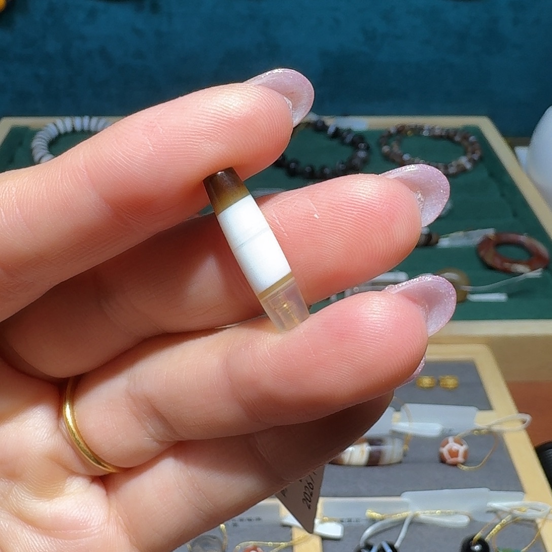 玛瑙/玉髓未镶嵌珠宝半成品5.2*21.7mm