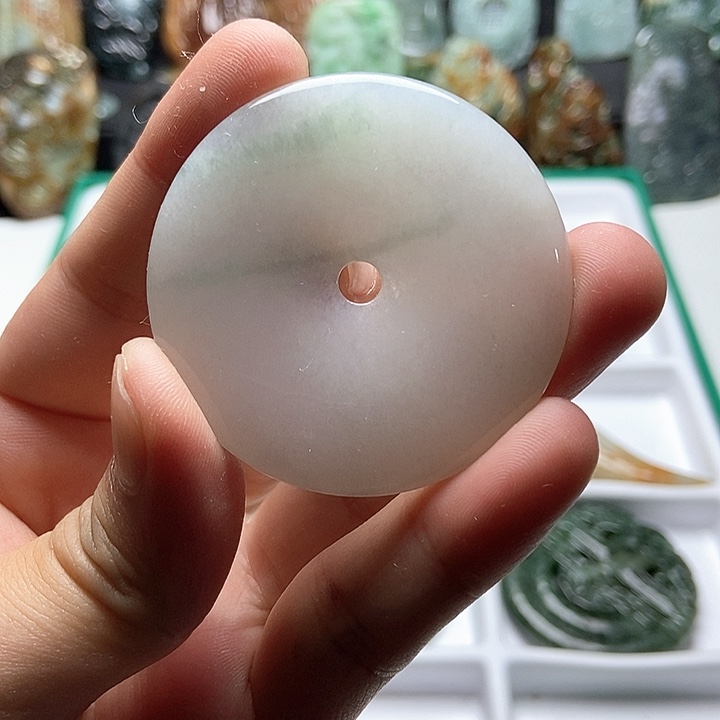 颈饰未镶嵌翡翠翡翠a货